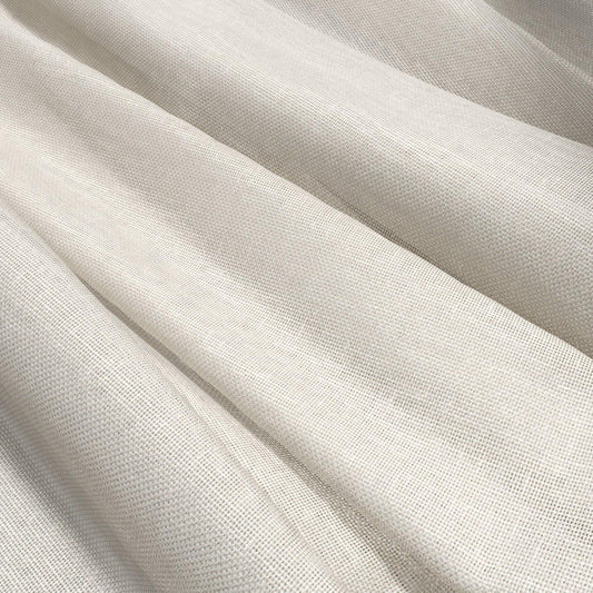 JF Fabrics  APOLLO 30 Fabric Plain, Texture Beige  Woven, Sheer, Wide Width - 9835630 J9641