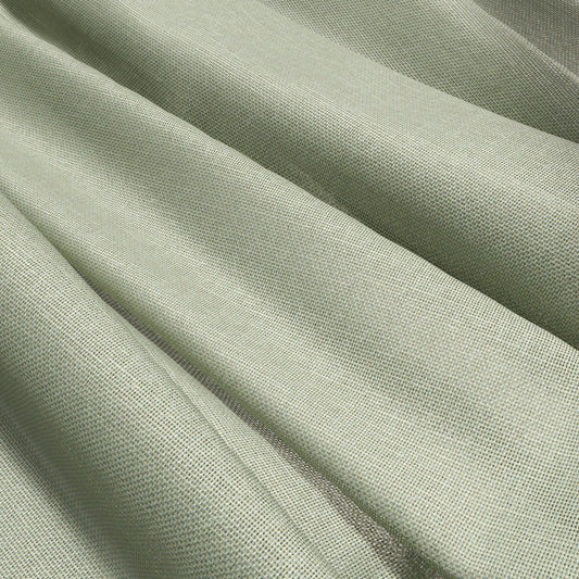 JF Fabrics  APOLLO 75 Fabric Plain, Texture Green  Woven, Sheer, Wide Width - 9835675 J9641