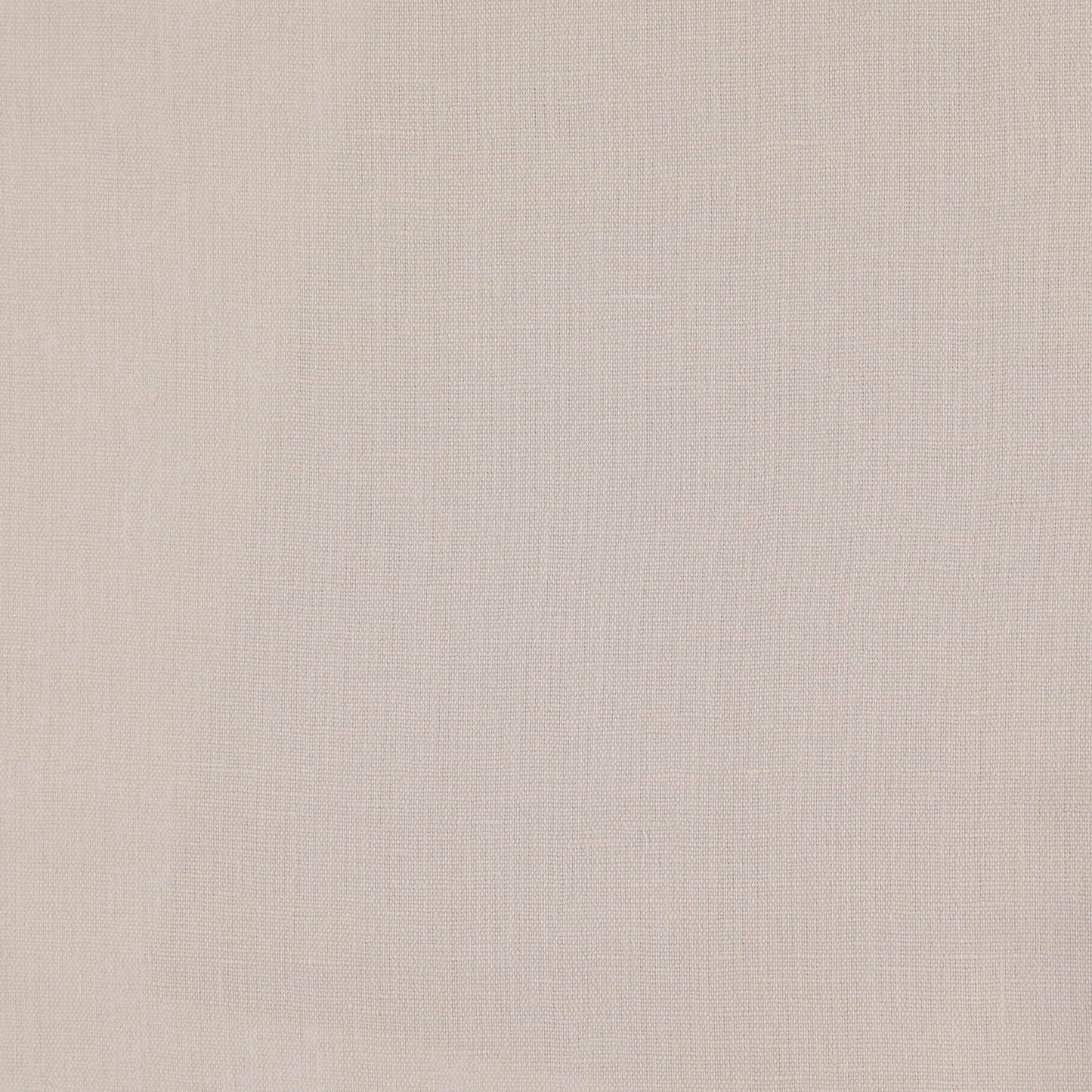 Beige woven linen fabric texture close-up swatch, neutral warm tone for upholstery or craft projects.