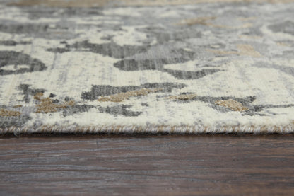 Contemporary area rug, 2' x 10'.