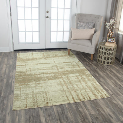 Contemporary area rug, 5' x 8'.