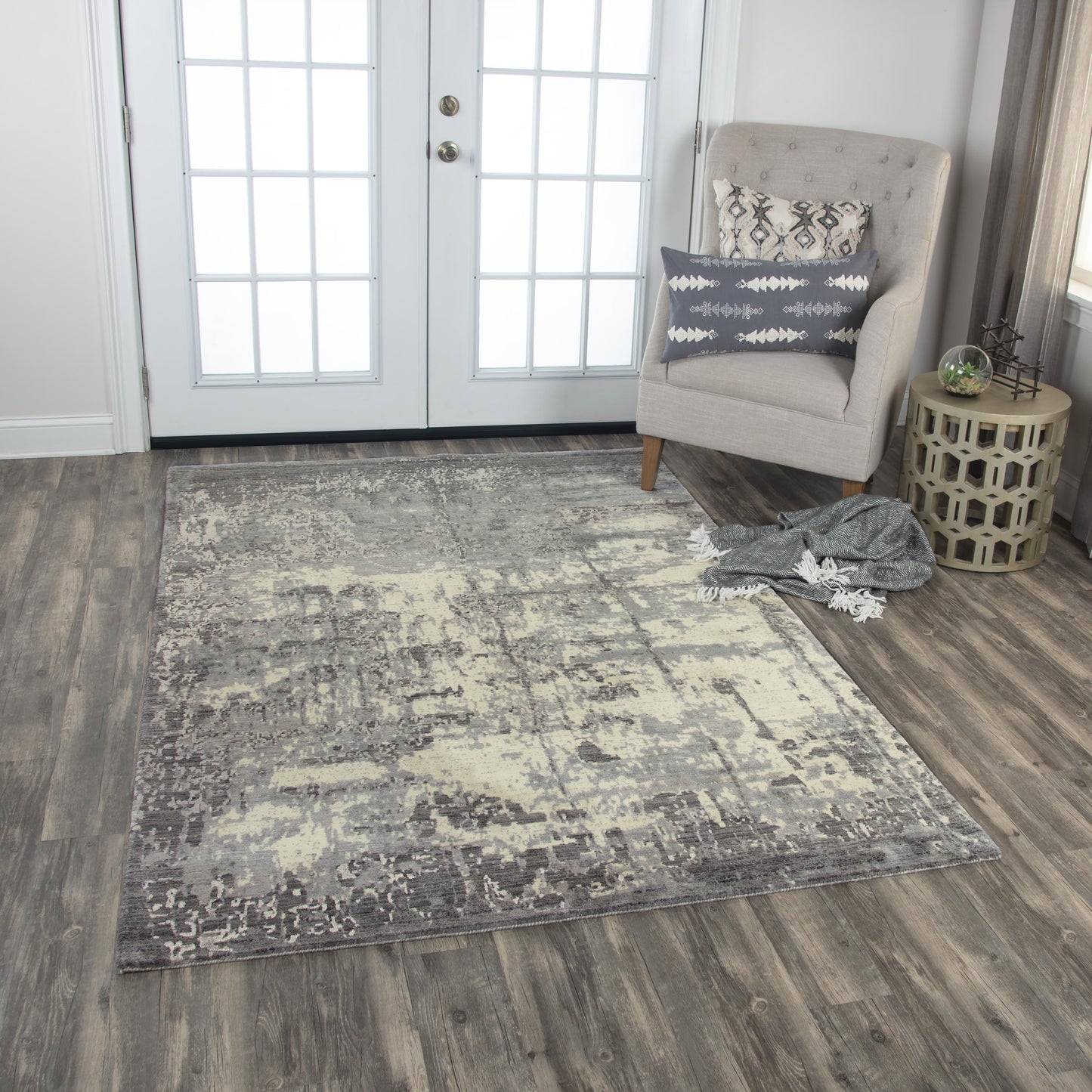 8' x 10' contemporary rug