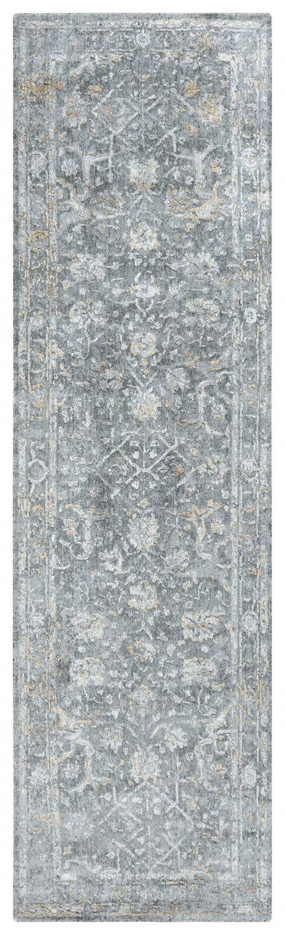 Traditional runner rug, 2' x 8'.