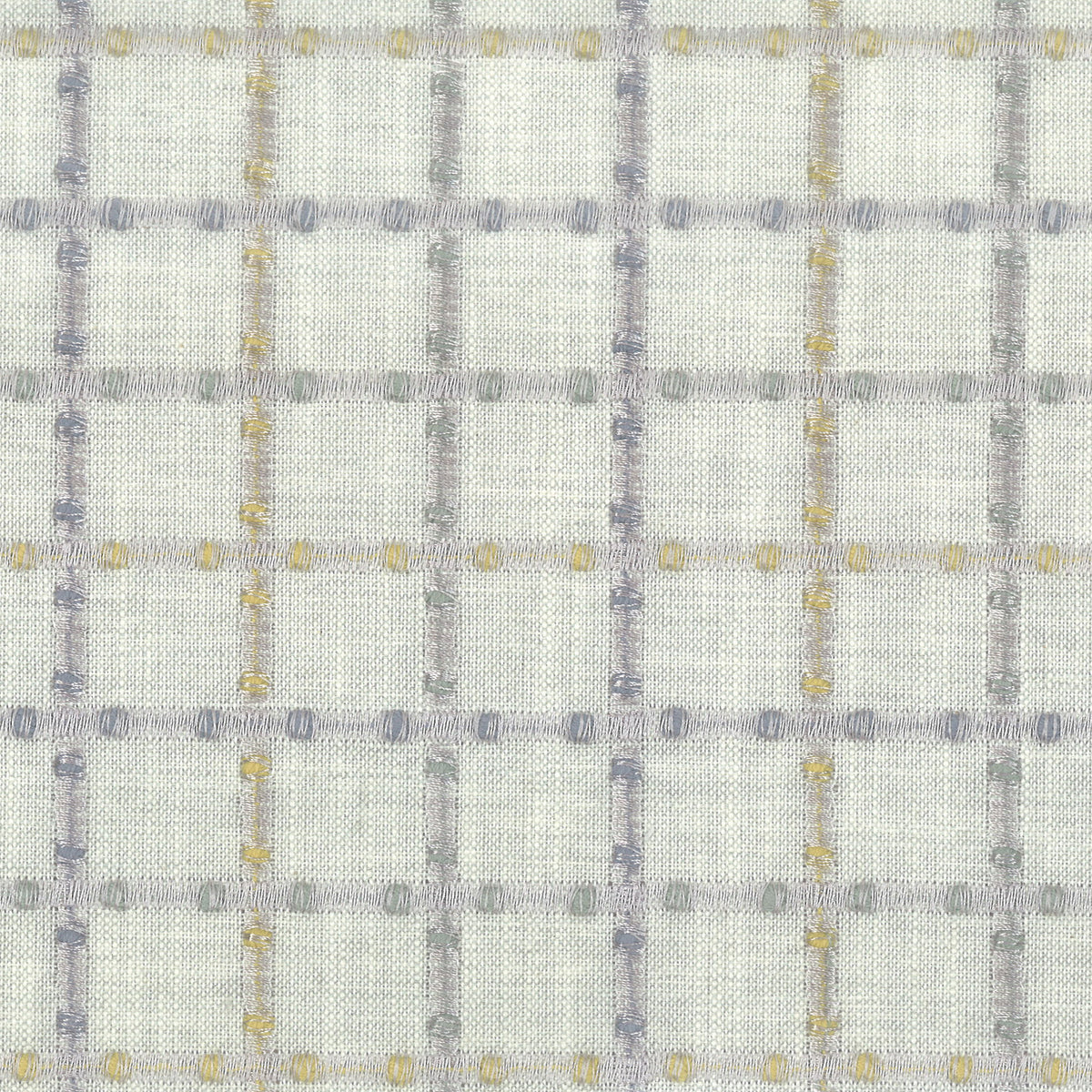 STOUT TEXTILES  MULTIPURPOSE,EMBROIDERIES TRADITIONAL, PLAID/CHECK ASH,SMOKE   - ASHV-2