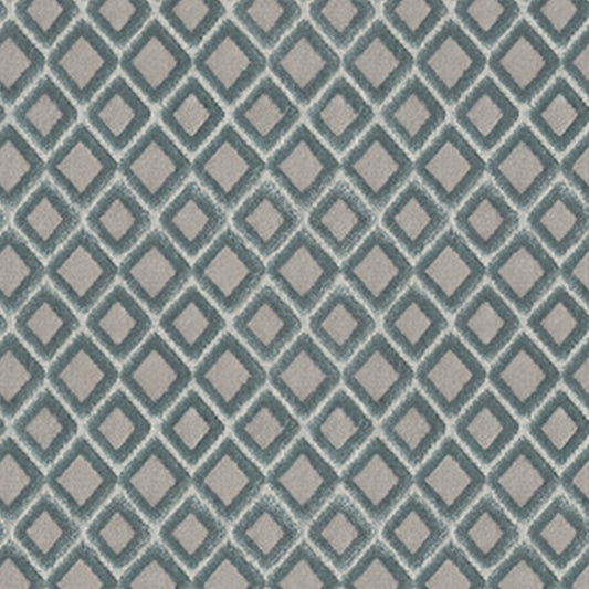 JF Fabrics ASSEMBLE 65 Fabric Traditional,Transitional,Contemporary,Diamond Blue  Texture,Velvet - 6472765 J8001