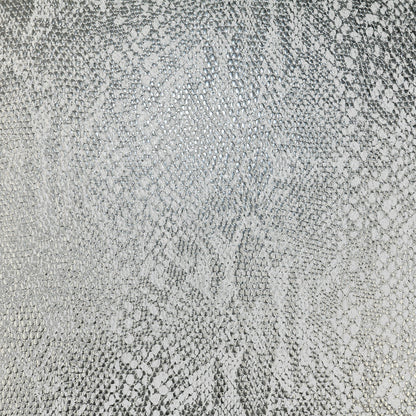 Vinyl wallcovering swatch in Python Mylar finish