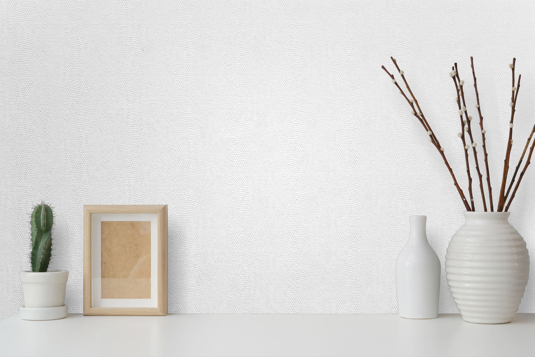 Vinyl wallcovering with Python pattern in gloss finish.