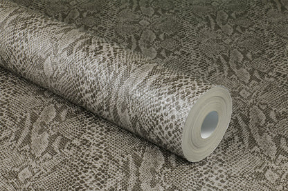 Glossy Python vinyl wallcovering pattern, NJ26ATL-1007