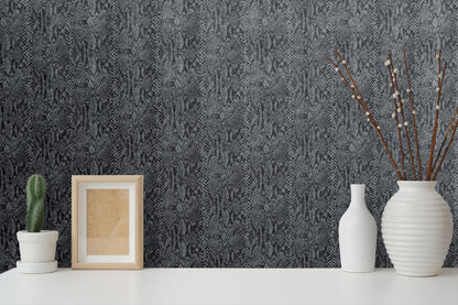 Python gloss vinyl wallcovering, NJ26ATL-1008