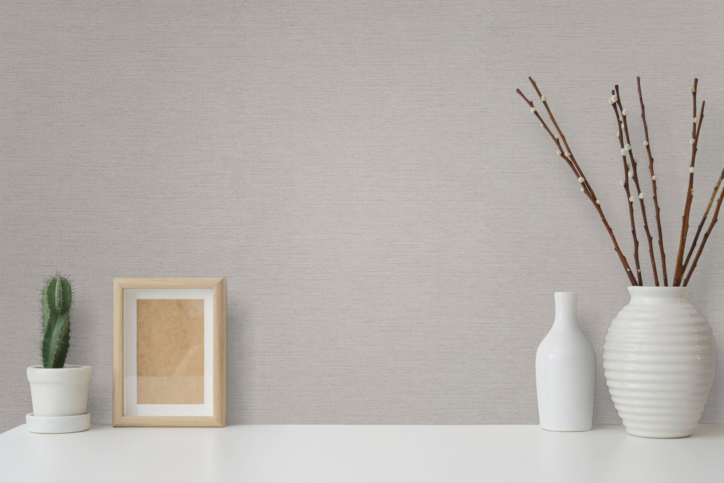 NICHOLASJOHN INC. Vinyl Wallcovering Mezzo    Pearl  - NJ26ATL-1017