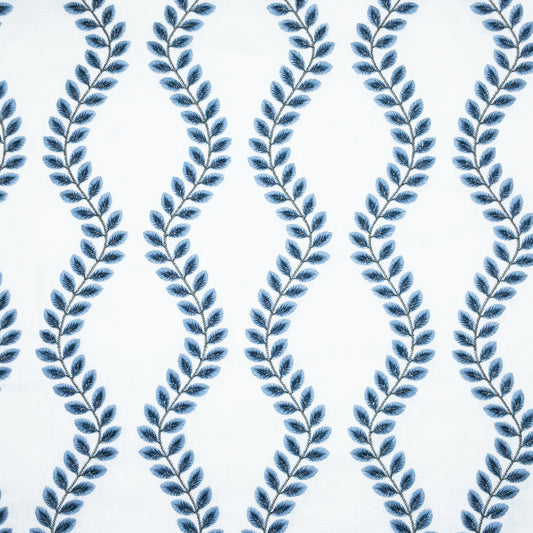 STOUT TEXTILES  MULTIPURPOSE,EMBROIDERIES TRADITIONAL, OGEE BLUEBERRY   - ATLA-2