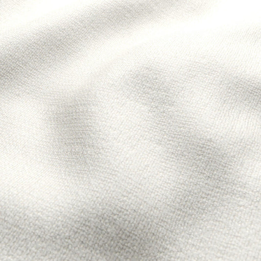 JF Fabrics FibreGuard ATLAS 90 Fabric Texture, Plain Ivory, White  Boucle - 9750490 J9501