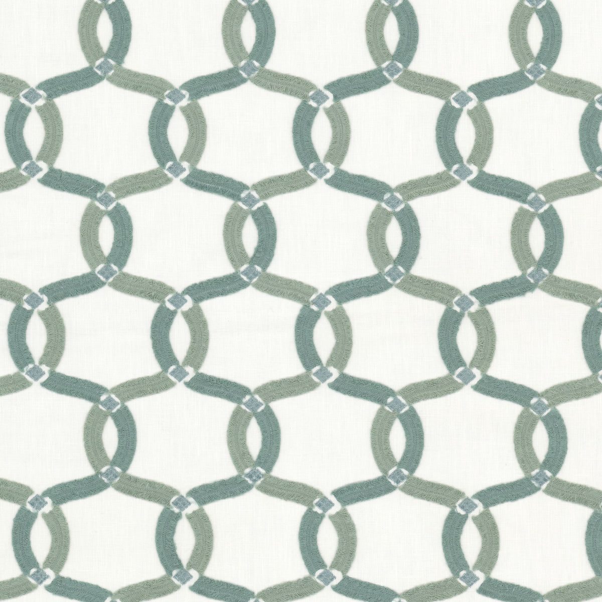 STOUT TEXTILES  MULTIPURPOSE,EMBROIDERIES TRADITIONAL, OGEE SHORELINE   - AUDR-3