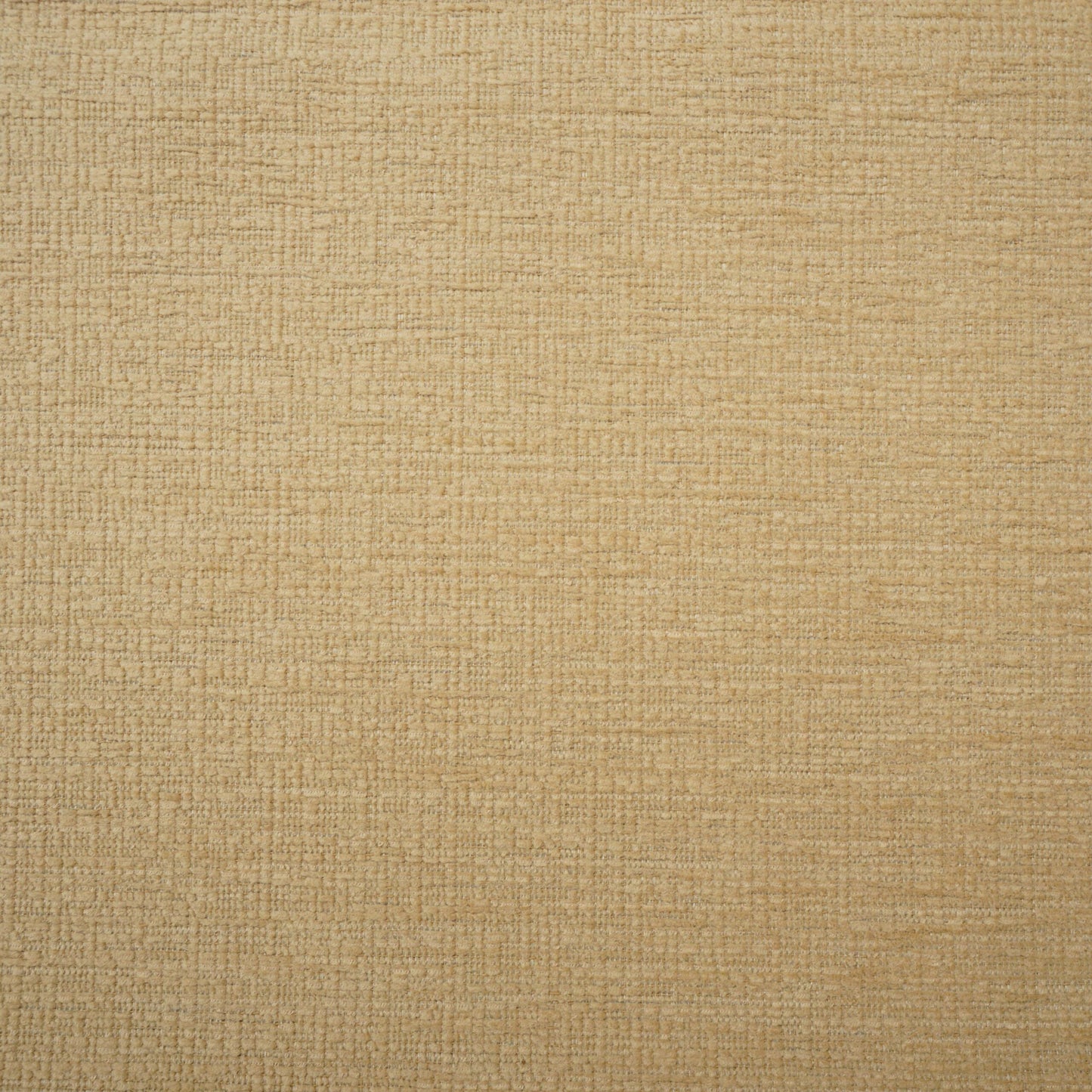 Yellow chenille upholstery fabric with a soft, plush texture and subtle sheen.