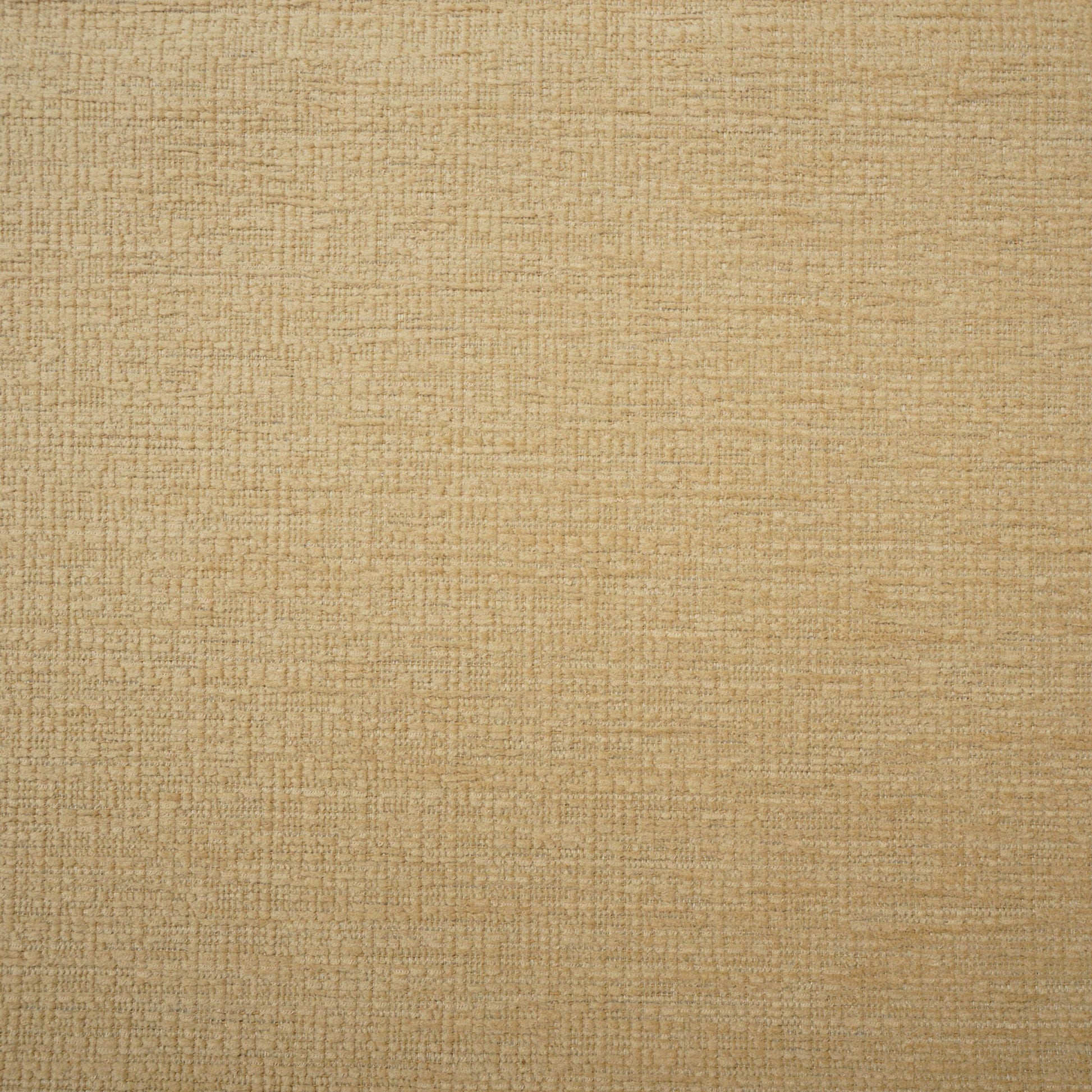 Yellow chenille upholstery fabric with a soft, plush texture and subtle sheen.