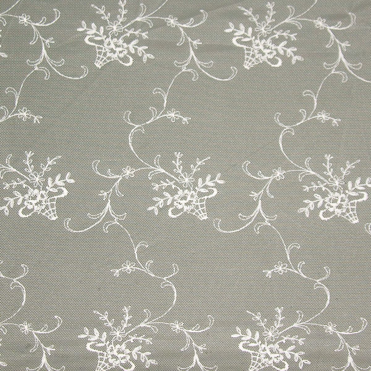 SCALAMANDRE  BRIGITTE SHEER FABRIC IVORY   - AU 00016087