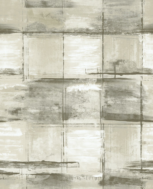 Seabrook Designs Avant Garde Curie Texture Abstract Transitional Grey Metallic Sidewall - AV50308