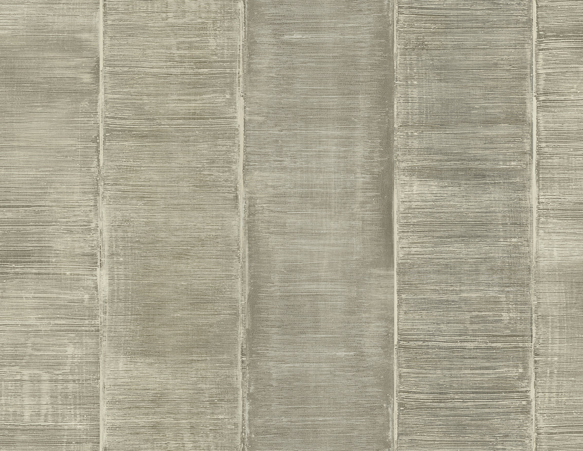 Seabrook Designs Avant Garde Kepler Stripe Stripe Transitional Silver Matte Sidewall - AV50808