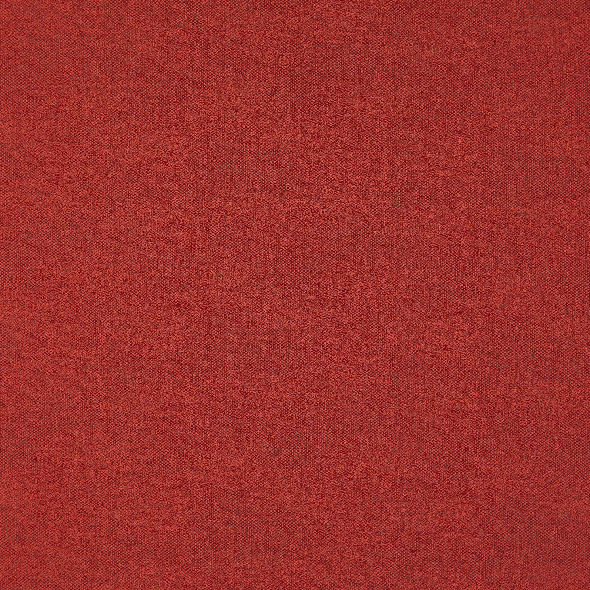 Solid red fabric texture with fine weave; warm crimson shade for clothing or home décor.