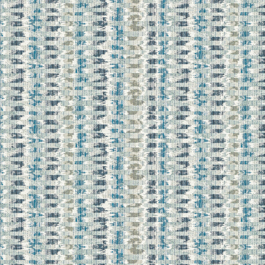 STOUT TEXTILES  UPHOLSTERY,WOVENS TRANSITIONAL,, STRIPE OCEAN   - AVEE-1