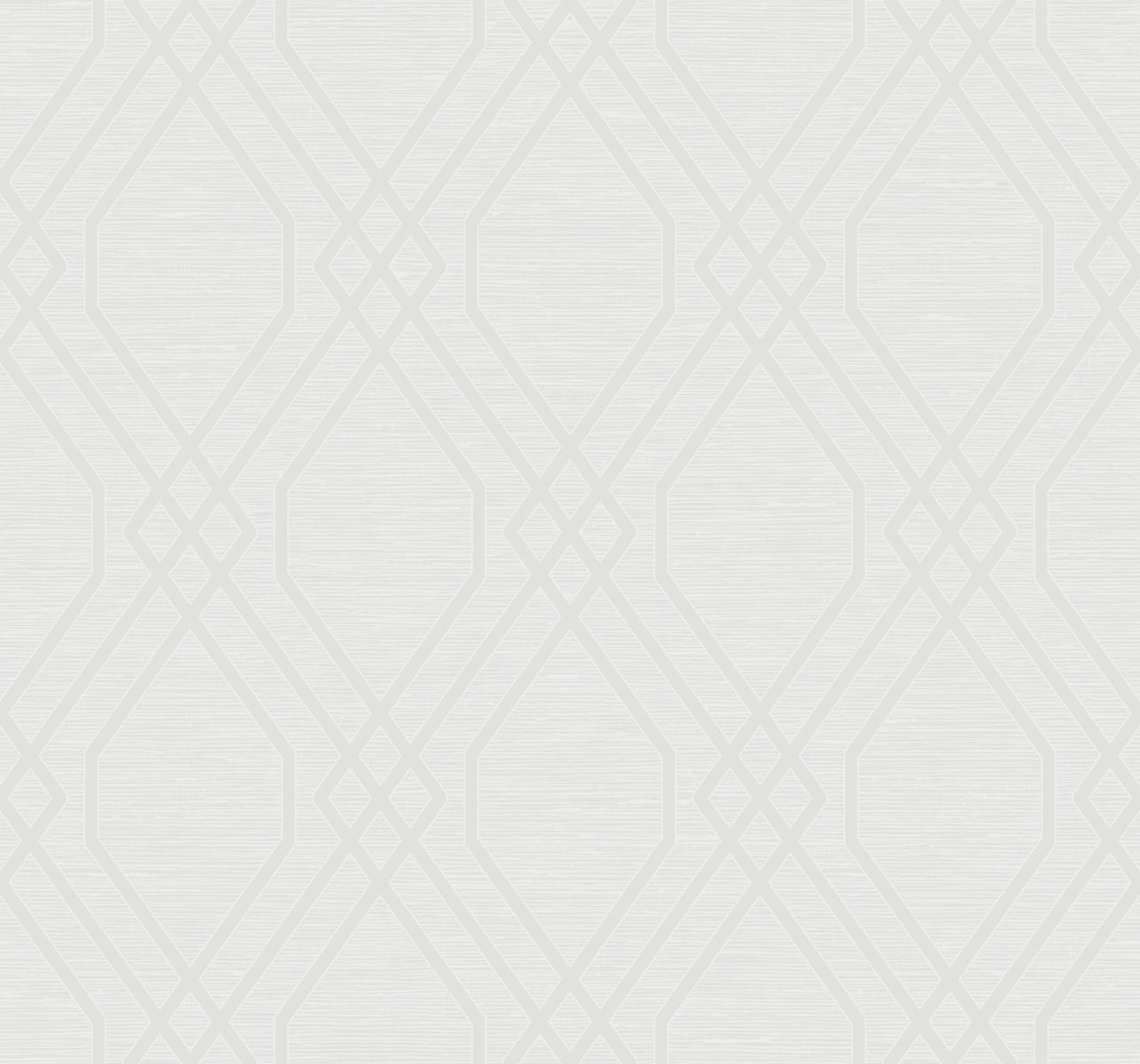 Seabrook Designs  Diamond Geo Geometric Modern Metallic Pearl   - AW73700