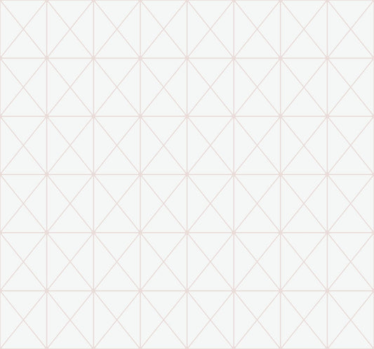 Seabrook Designs  Triangle Geo Geometric Modern Blush Glitter , Off-White   - AW73801