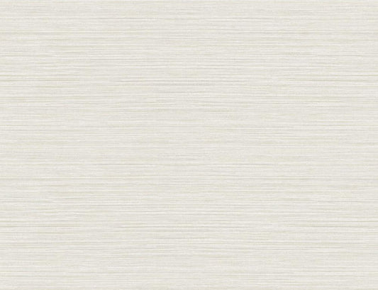 Cream-colored textured fabric with fine horizontal striations.