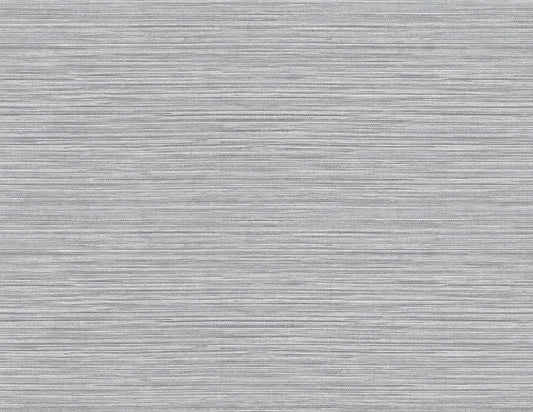Gray brushed steel panel with a fine horizontal grain, industrial metal texture.