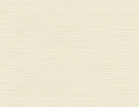 Seabrook Designs  Vinyl Grasscloth Faux Grasscloth Modern Cream   - AW74513