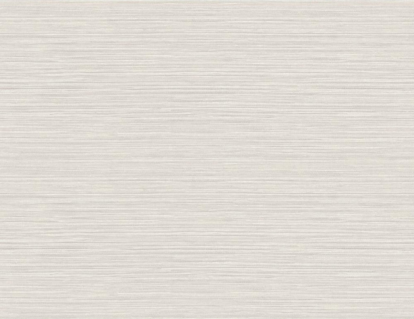 Soft light greige faux grasscloth texture with subtle horizontal grain, vinyl wallpaper.