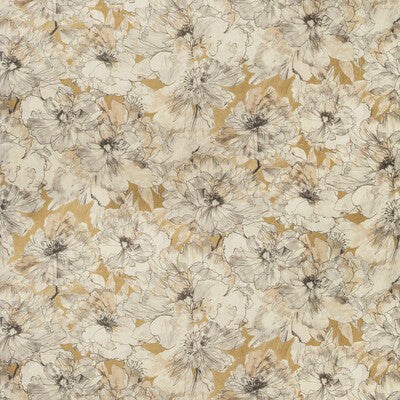 KRAVET COUTURE PRINT  CAMEL,BEIGE,GREY   - AYRLIES.14.0