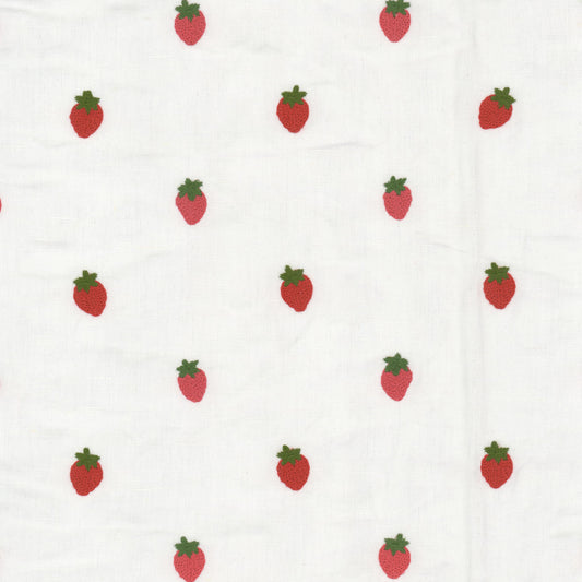 STOUT TEXTILES  MULTIPURPOSE,EMBROIDERIES TRADITIONAL, NOVELTY STRAWBERRY   - AZLE-1