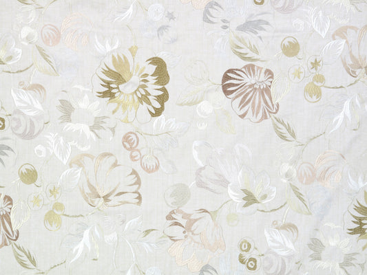 SCALAMANDRE  MOSTAR FABRIC PALE NEUTRALS   - AZ 00012041