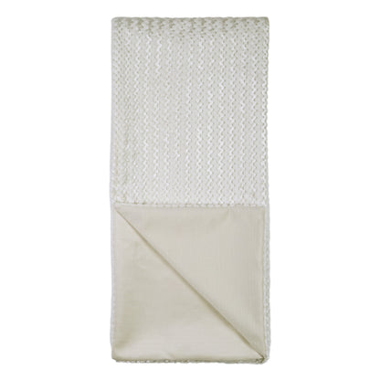 D.V. KAP HOME   52" x 62" Gene Throw - Ivory Faux Fur    - B-1045-I