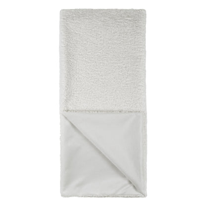 D.V. KAP HOME   54" x 68" Poodle Throw - Cloud Faux Fur    - B-1050-C