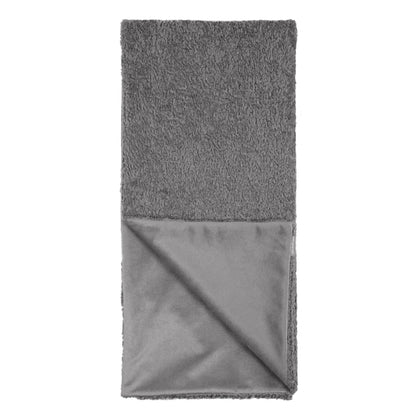 D.V. KAP HOME   54" x 68" Poodle Throw - Pewter Faux Fur    - B-1050-P