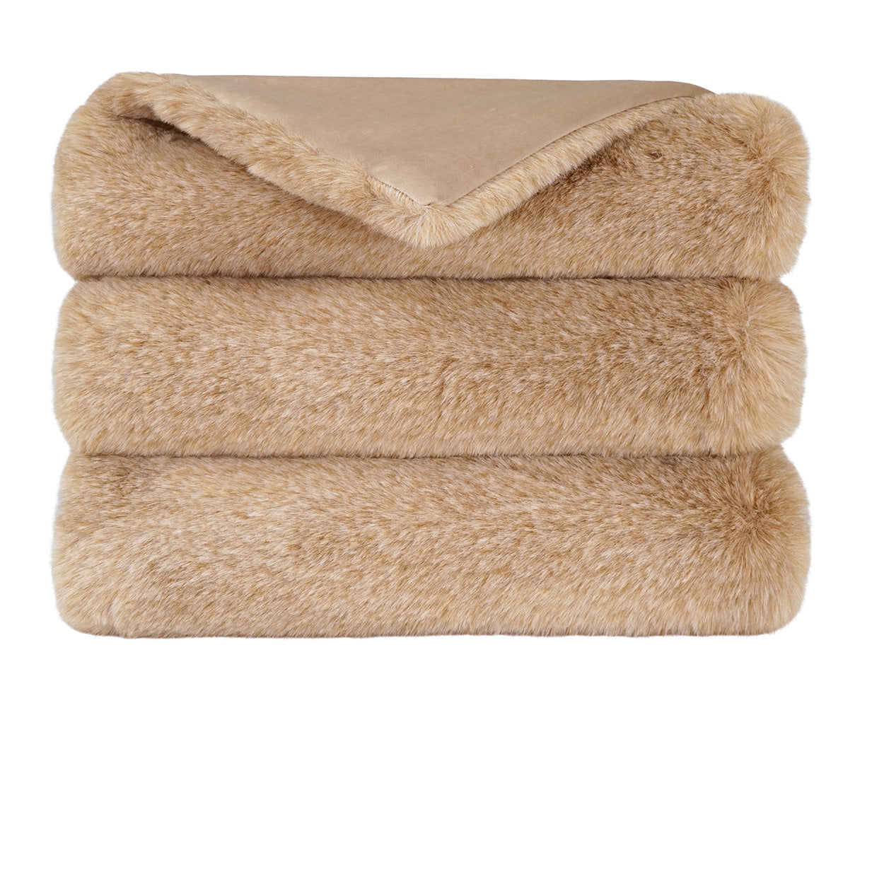 D.V. KAP HOME   52" x 62" Accent Throw Faux Fur    - B-1058