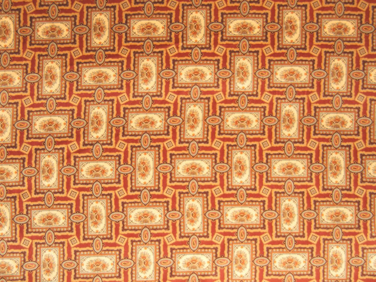 SCALAMANDRE OUTLET  FABRIC RUBINO  FABRIC CINNBAR   - B0 01022546 NEW SKU # B025460102