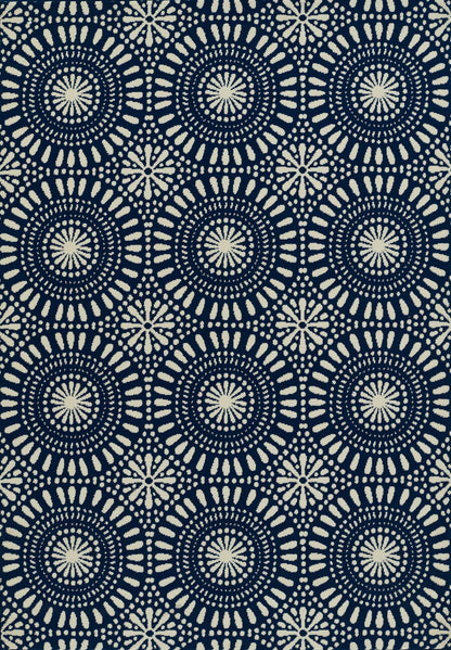 Momeni Rugs   Baja 2'X5'    - BAJA0BAJ39NVY2346