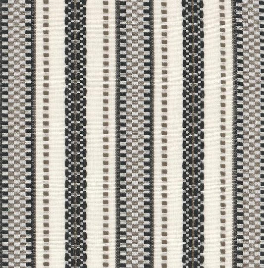 STOUT TEXTILES  MULTIPURPOSE,WOVENS TRADITIONAL, STRIPE IRON   - BALF-2