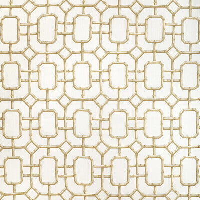 KRAVET COUTURE PRINT  OLIVE GREEN,BEIGE,WHITE   - BAMBU FRET.166.0