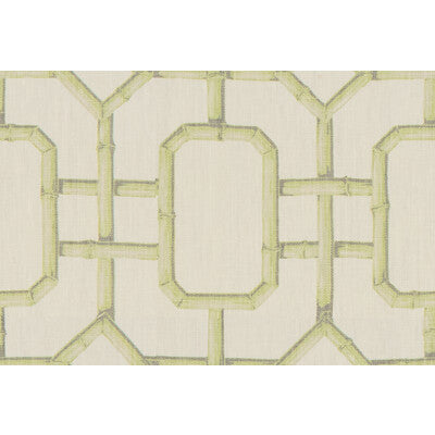 KRAVET COUTURE PRINT  IVORY,CELERY,   - BAMBU FRET.23.0