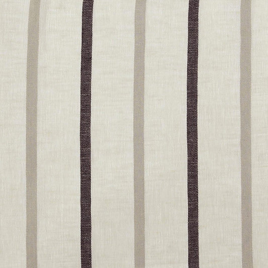 JF Fabrics BANANA 97 Fabric Traditional,Transitional,Contemporary,Stripe Black,Creme,Beige  Double Width,Linen,Linen Texture - 5741097 J6901