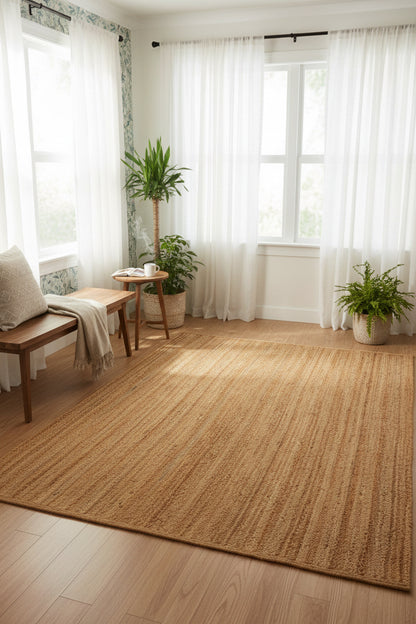 Casual Batique rug, 9' x 12'.