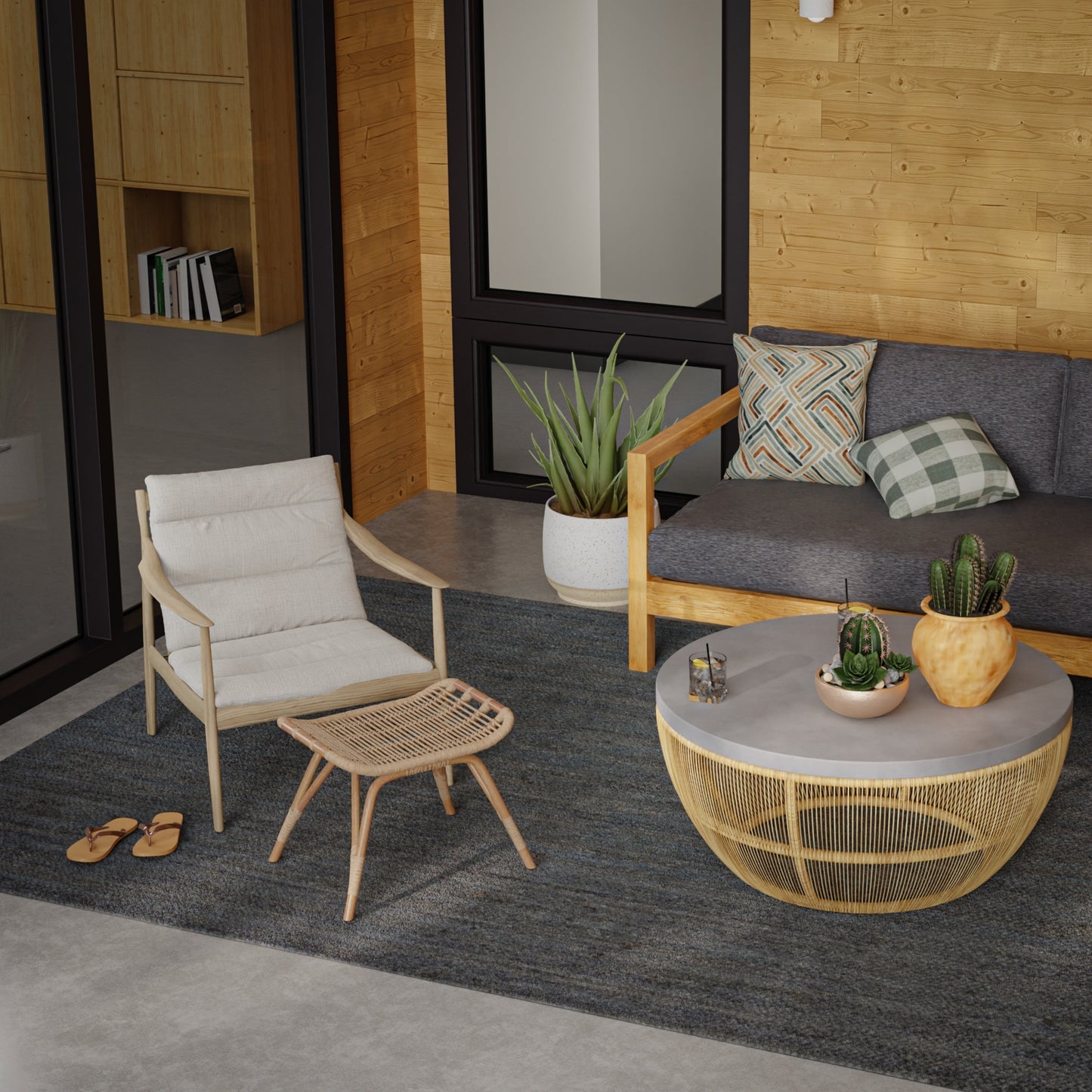 Rizzy Home Rugs Batique Casual rug, 5' x 8'.
