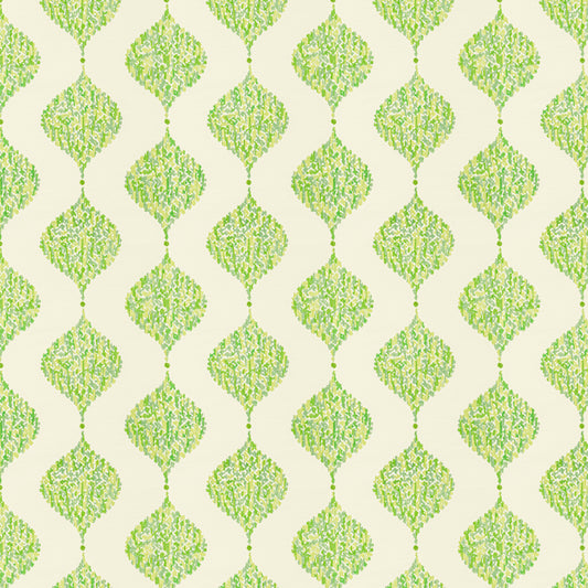STOUT TEXTILES  MULTIPURPOSE,EMBROIDERIES TRANSITIONAL,, OGEE CHARTREUSE,CITRINE   - BATI-1