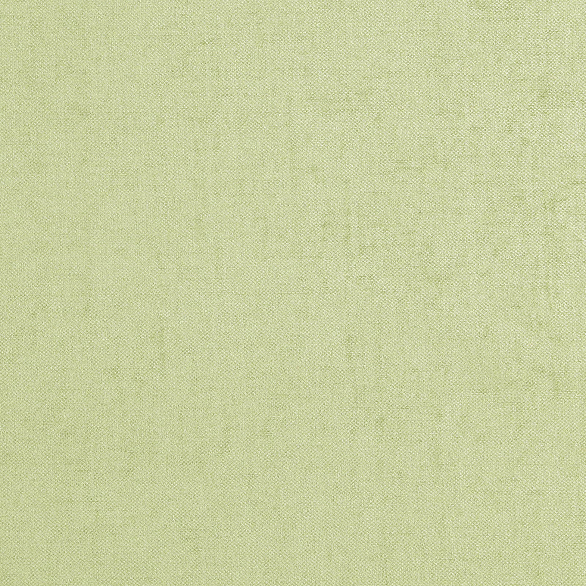Plain green chenille fabric close-up, soft textured pile.