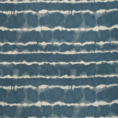 KRAVET COUTURE PRINT MODERN TEAL,INDIGO,BEIGE   - BATURI.35.0