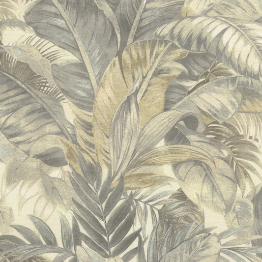 STOUT TEXTILES  MULTIPURPOSE,PRINT TRANSITIONAL,, TROPICAL EGGSHELL,IVORY   - BAYV-1