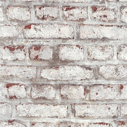 GALERIE WALLCOVERINGS The Bricks And More    White   - BB51100